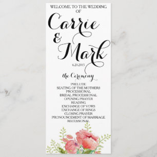 Programa de Boda Primaria