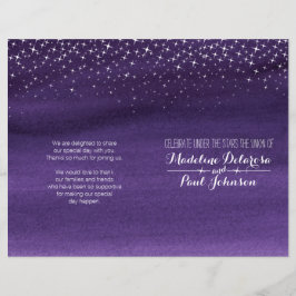 Programa de boda Starnight sky