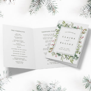 Programa de Boda Verde para Navidades de Verdeza B