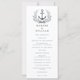 Programa de bodas Anchor Herald