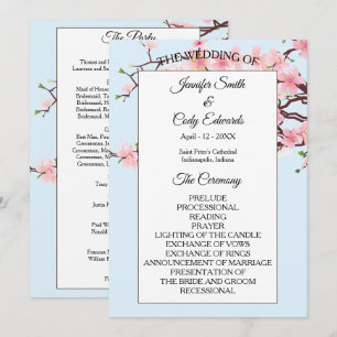 Programa de Bodas Azules en Flores de Cerezo Prima