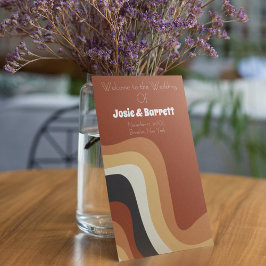 Programa de Bodas Bohemias Naranjas Quemados de Re