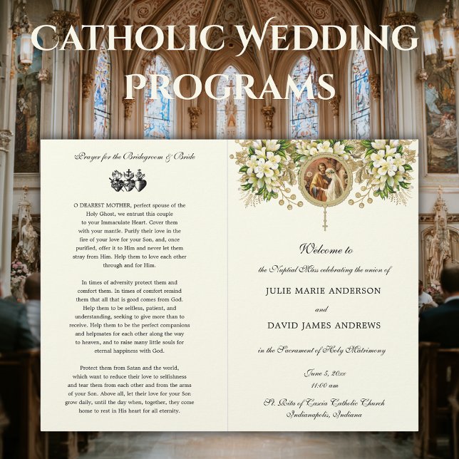 Programa de Bodas Católicas Florales (Subido por el creador)
