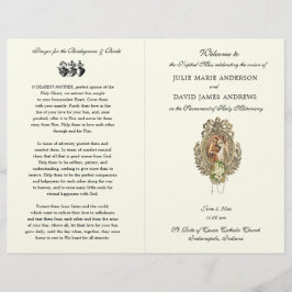 Programa de Bodas Católicas Matrimonía Floral Vint