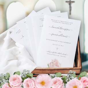 Programa de Bodas Católicas Rosa Hannah con misa