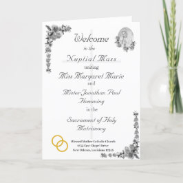 Programa de Bodas Católicas Virgin Mary