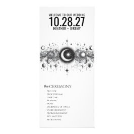 Programa de Bodas Celestes en Blanco y Negro