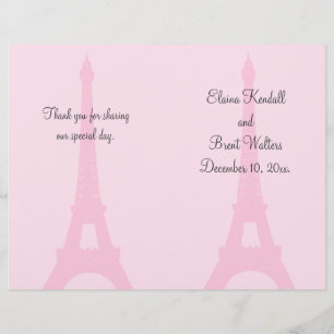 Programa de bodas de bonito de París