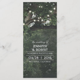 Programa de bodas de bosques rústicos-de tipo Stri