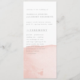 programa de bodas de color azul