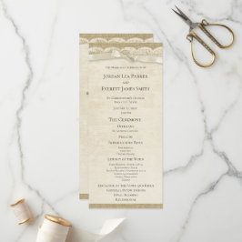 Programa de bodas de encaje y bodas de boga