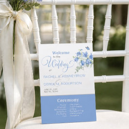 Programa de Bodas de Flor Azul
