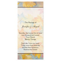 Programa de bodas de gays de otoño