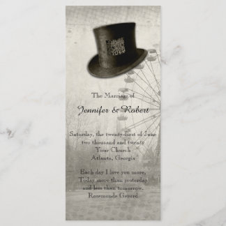 Programa de bodas de gorro en el carnaval de Steam
