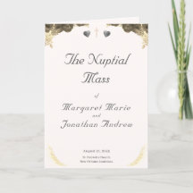 Programa de bodas de gracia católica