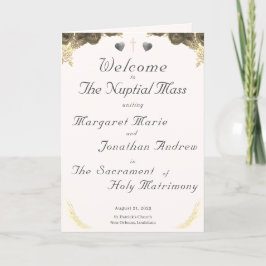 Programa de bodas de gracia católica