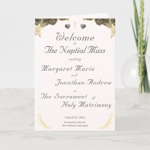 Programa de bodas de gracia católica