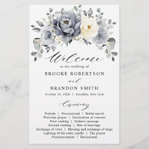 Programa de Bodas de Invierno con Flores de Marfil