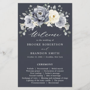 Programa de Bodas de Invierno con Flores de Marfil
