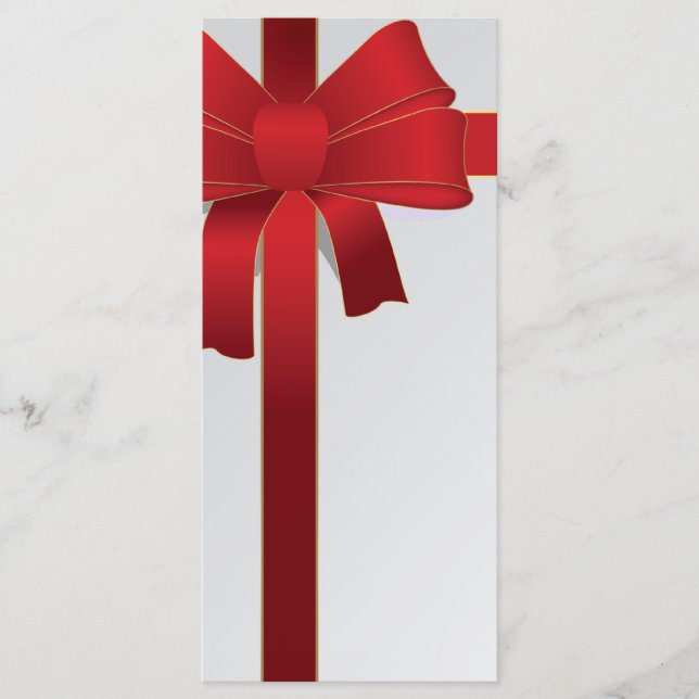 Programa de Bodas de Invierno Red Bows (Anverso)