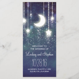 programa de bodas de la marina de luna y estrellas