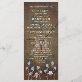 Programa de Bodas de Madera de Robo de Flor Silves