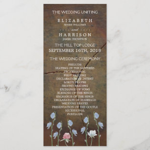 Programa de Bodas de Madera de Robo de Flor Silves