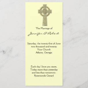 Programa de Bodas de Marfil y Oro de la Cruz Celta