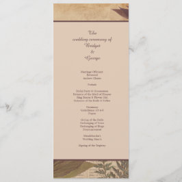 programa de bodas de moda de boho boho advenedizo