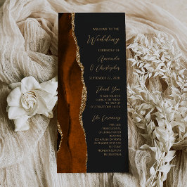 Programa de Bodas de Noche con Ágata Dorada Naranj