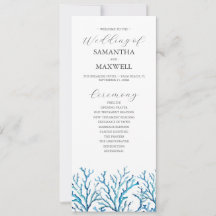 Programa de bodas de playa