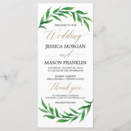 Programa de bodas de vegetación - Programa de cere