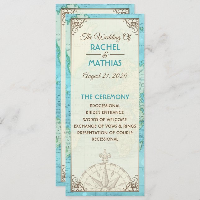 Programa de Bodas de Viaje (Anverso / Reverso)