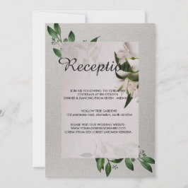 Programa de bodas elegante