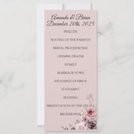 Programa de bodas en los cimarrones profundos de l