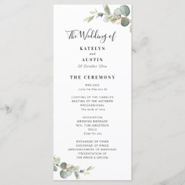 Programa de bodas Eucalyptus GreenEnergy