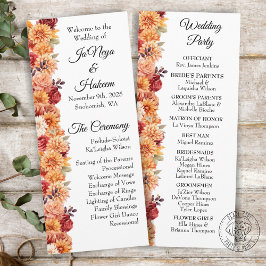 Programa de Bodas Florales de Otoño