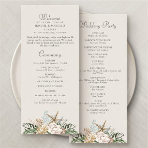 Programa de Bodas Florales en Aguas Marinas