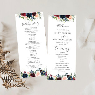 Programa de Bodas Florales en Borgoña y la Marina