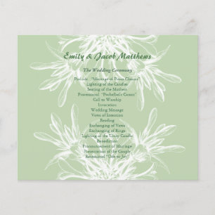 Programa de Bodas Florales en Casa Blanca y de la 