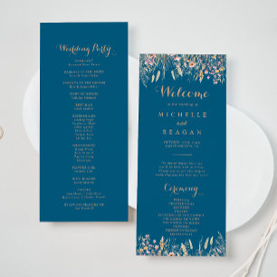 Programa de Bodas Florales en Fall Meadow