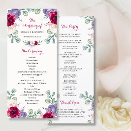 Programa de bodas florales en la Marina de Borgoña