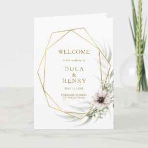 Programa de Bodas Geométricas de Oro Eucalyptus