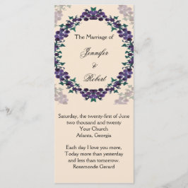 Programa de Bodas Grapevine Wreath