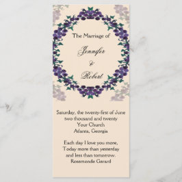 Programa de Bodas Grapevine Wreath