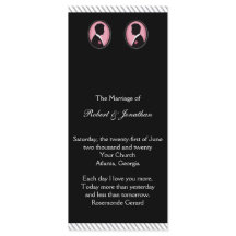 Programa de bodas homosexuales de siluetas de colo