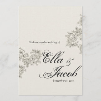 Programa de Bodas Inspiradas en la Vintage