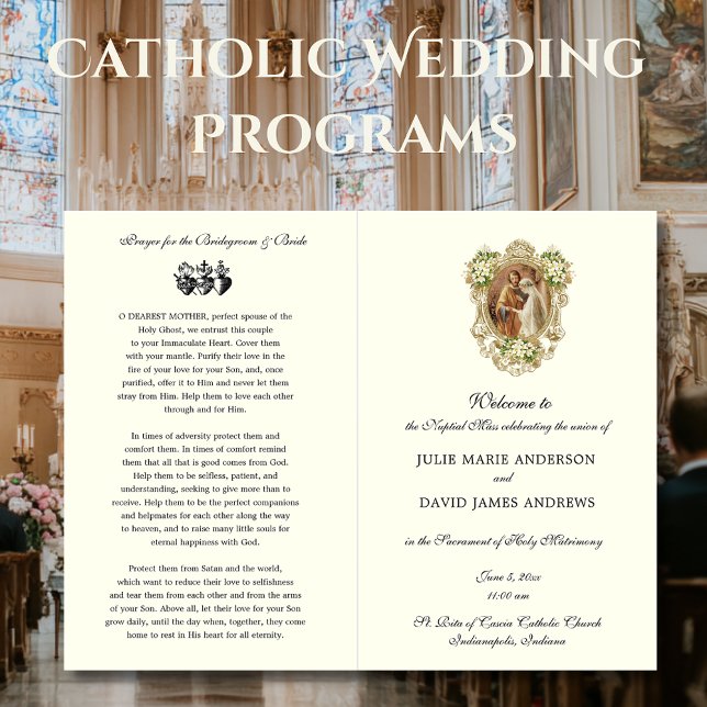 Programa de Bodas Masivas Latinas Católicas Floral (Subido por el creador)