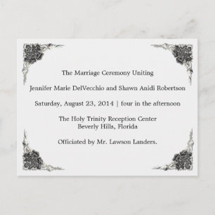 Programa de bodas, página 1 de 2.