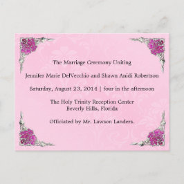 Programa de bodas, página 1 de 2.